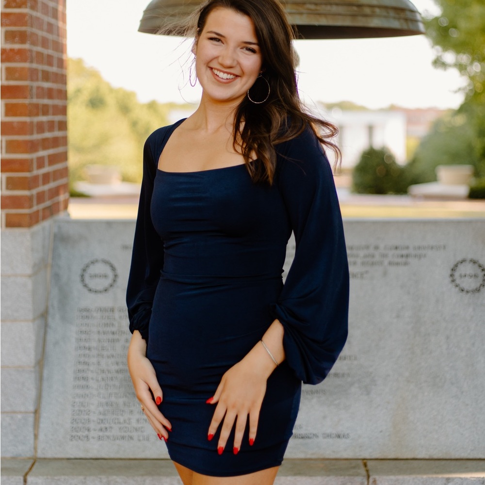 Royal Blue S mini dress